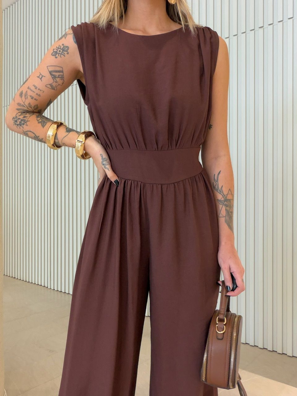 MACACÃO LIDIANE ALADIM CAFÉ