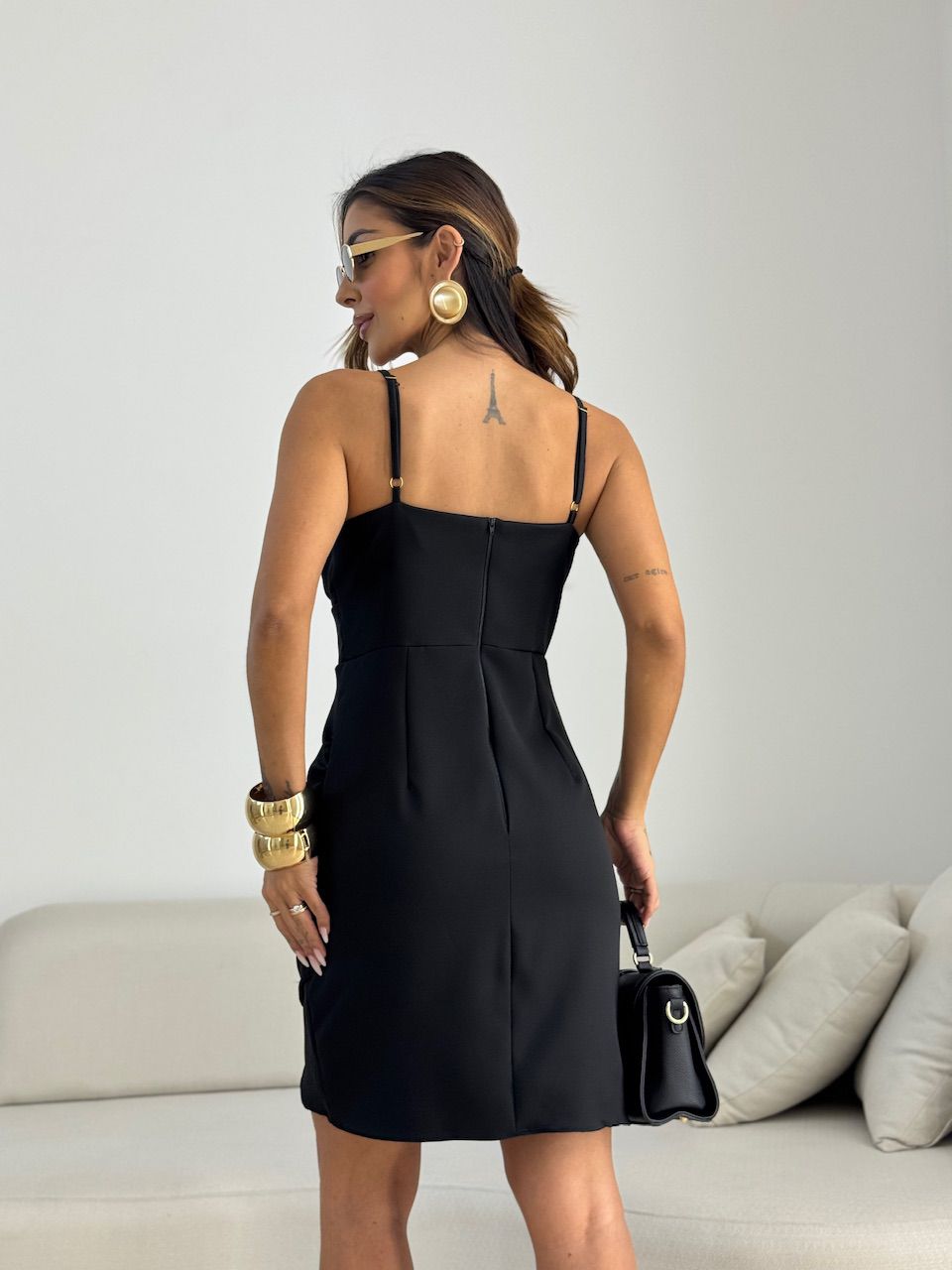 VESTIDO ZOE BÁSICO PRETO