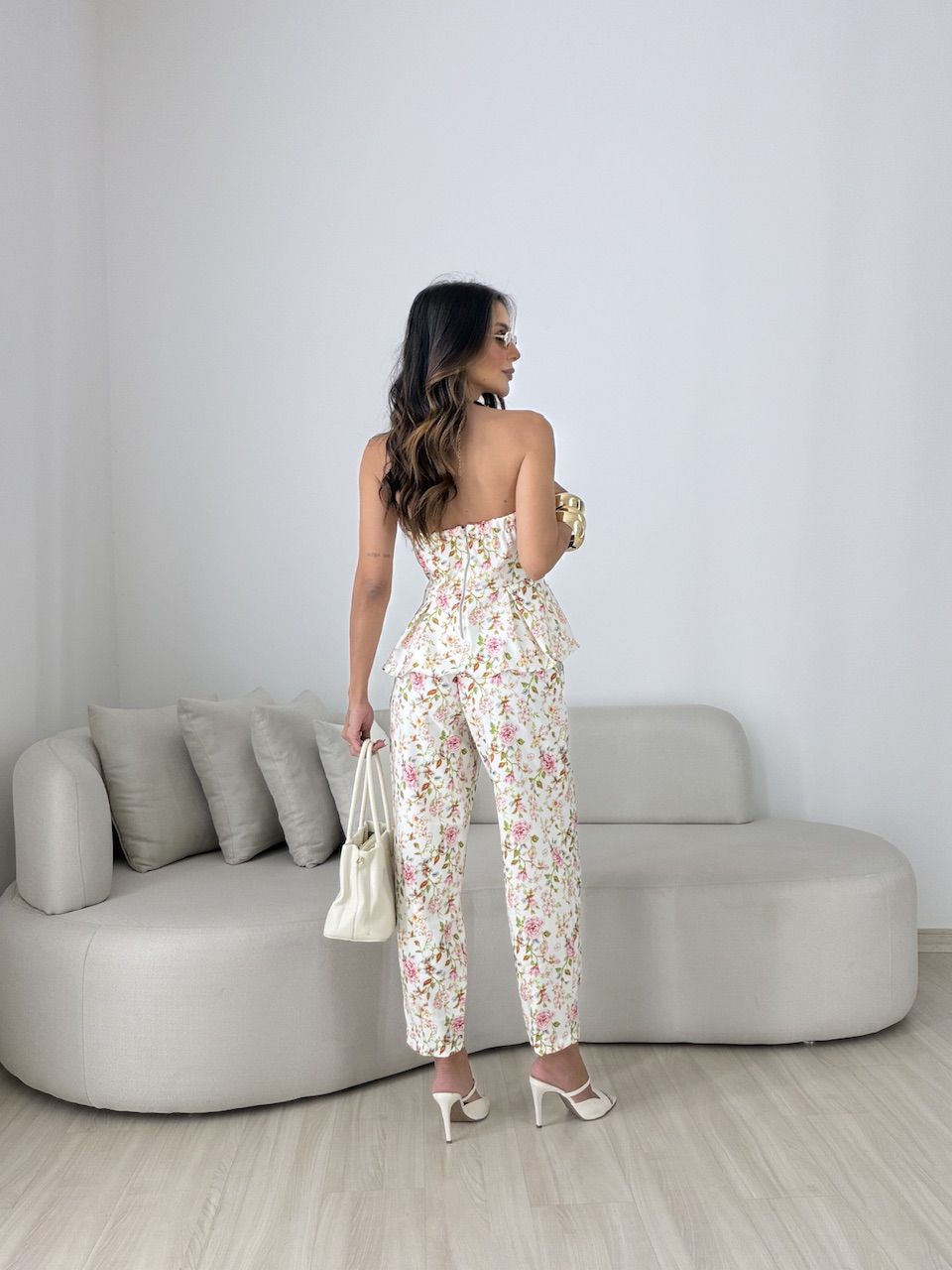 CONJUNTO SUSAN FLORAL OFF