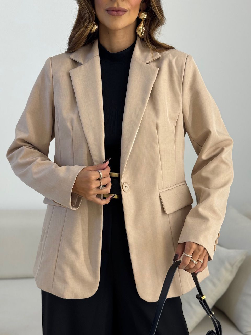BLAZER PENÉLOPE FORRADO NUDE