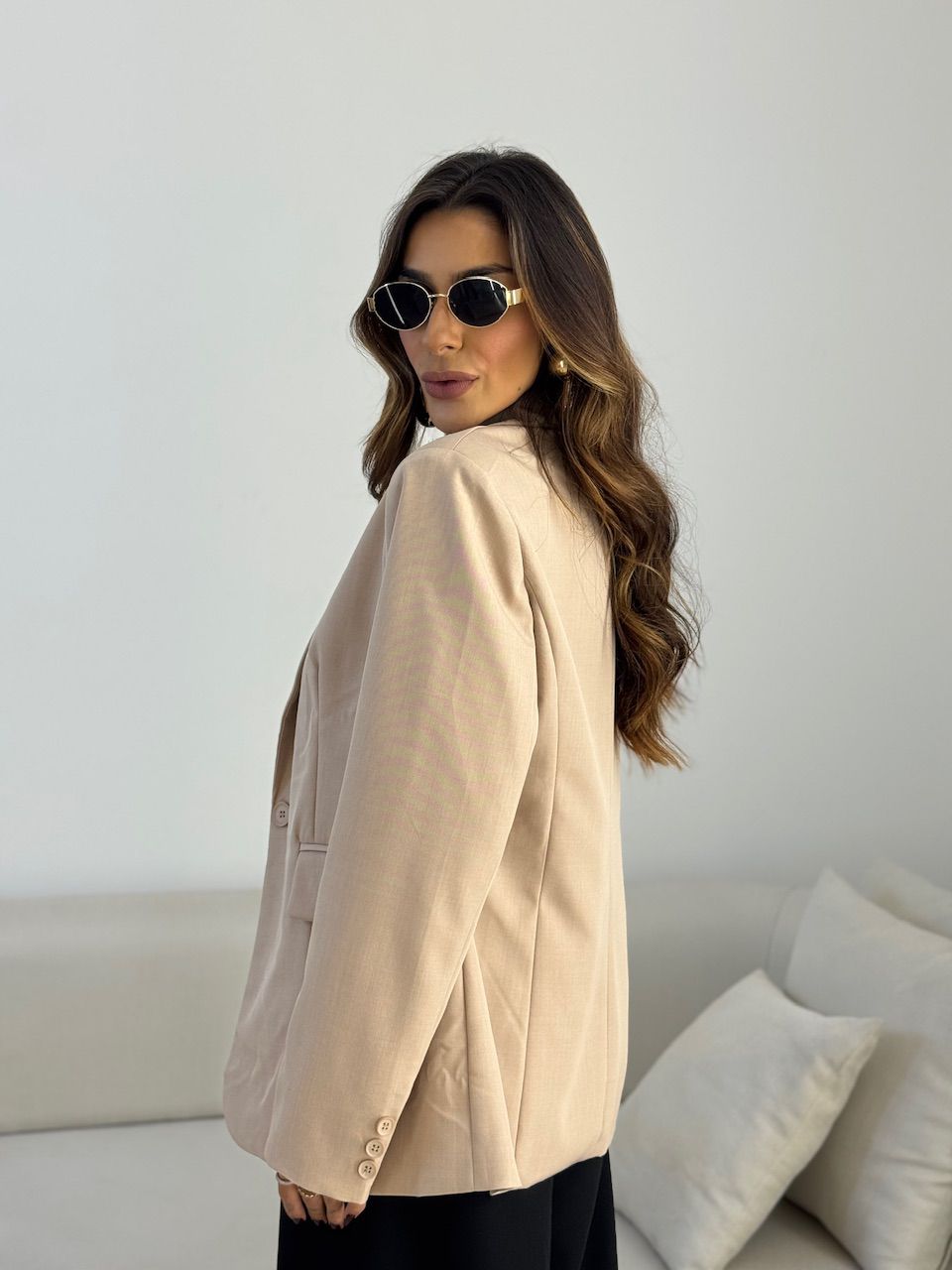 BLAZER PENÉLOPE FORRADO NUDE