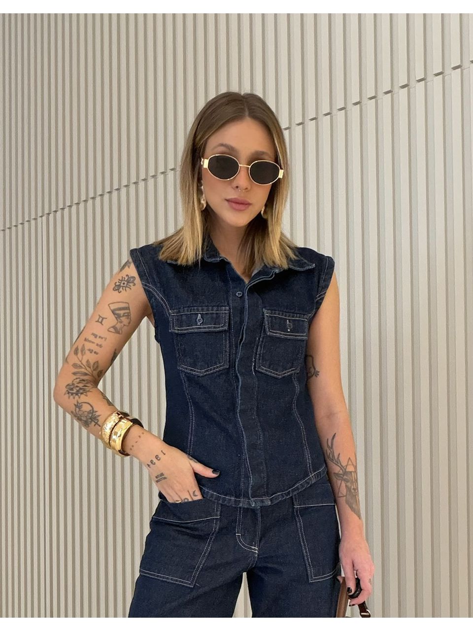 COLETE MARIA LAURA CAVADO JEANS MÉDIO