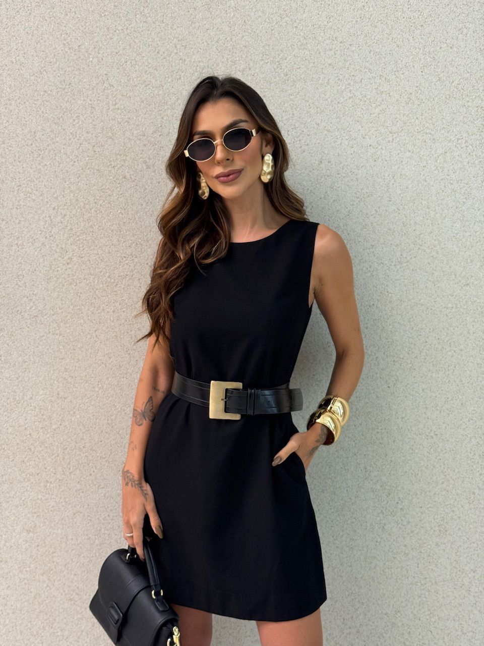 VESTIDO MAIARA CURTO PRETO