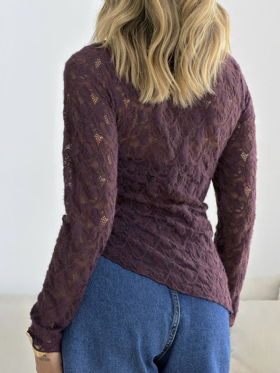 BLUSA JOANA RENDA UVA