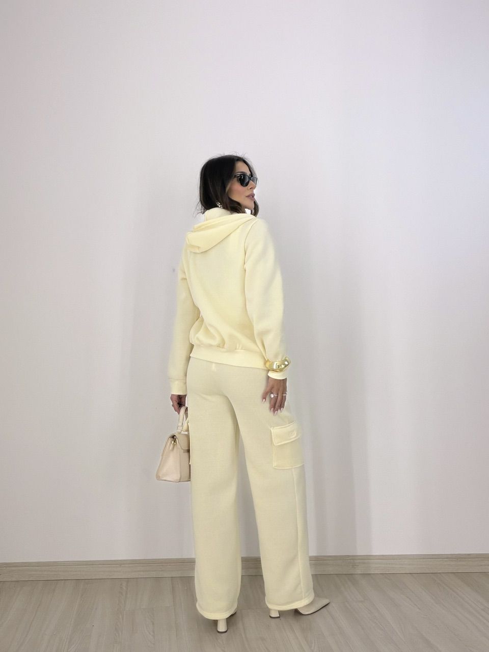 CONJUNTO ELEONORA MOLETOM YELLOW BUTTER