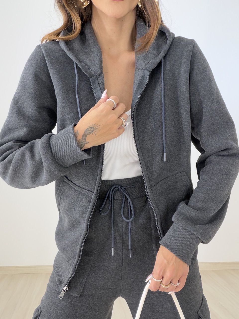 CONJUNTO ELEONORA MOLETOM CHUMBO