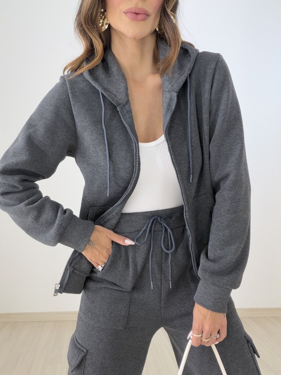 CONJUNTO ELEONORA MOLETOM CHUMBO