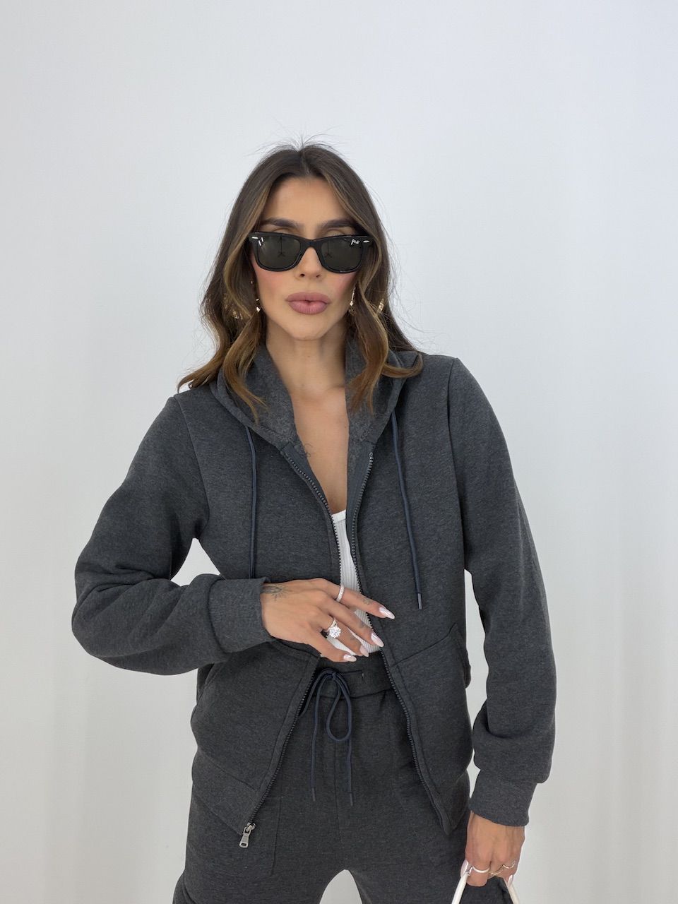 CONJUNTO ELEONORA MOLETOM CHUMBO