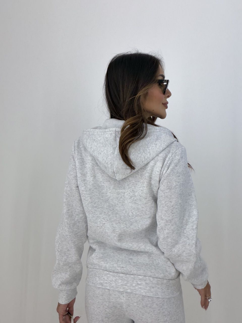 CONJUNTO ELEONORA MOLETOM MESCLA