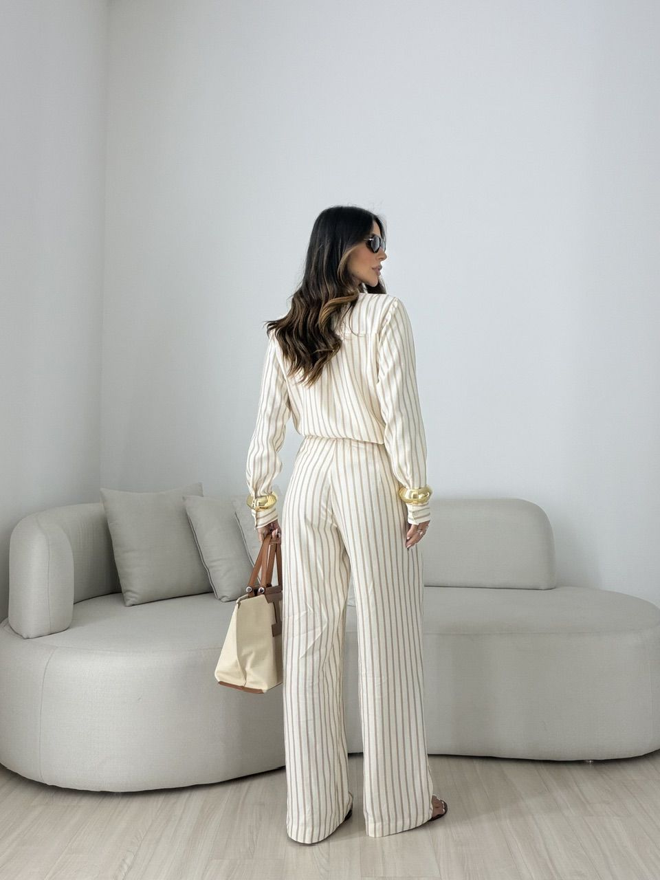 CONJUNTO ALANA LISTRAS AREIA