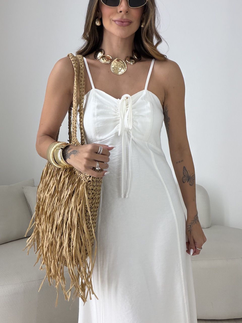 VESTIDO MARIA ALICE FENDA OFF