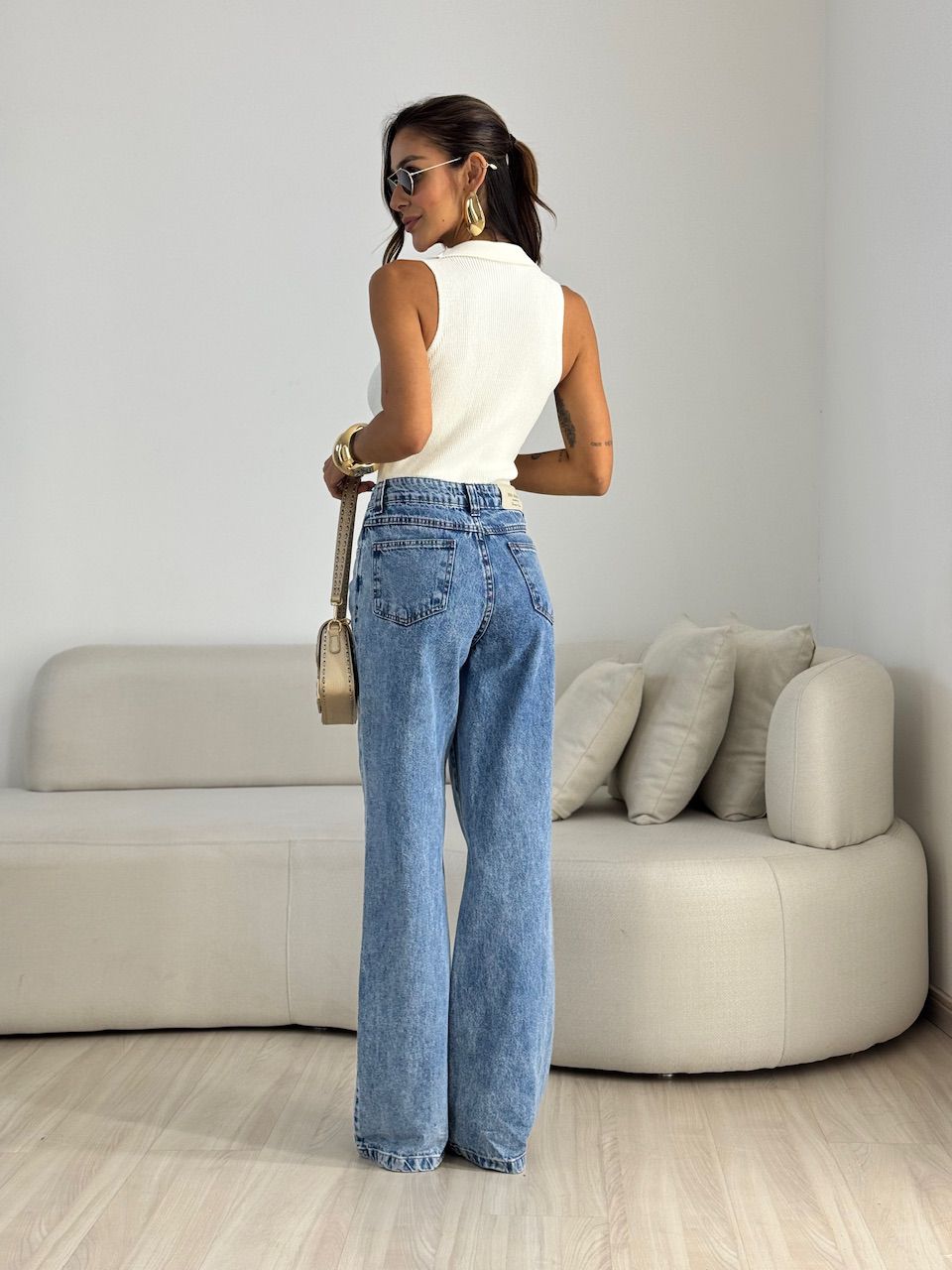 BLUSA GABRIELA GOLA OFF