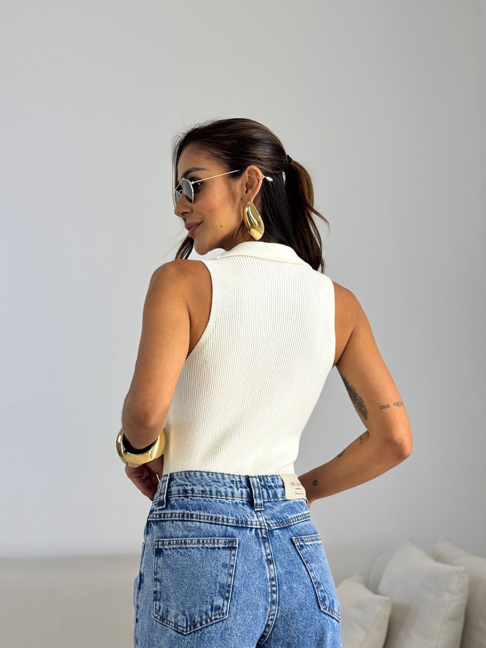 BLUSA GABRIELA GOLA OFF