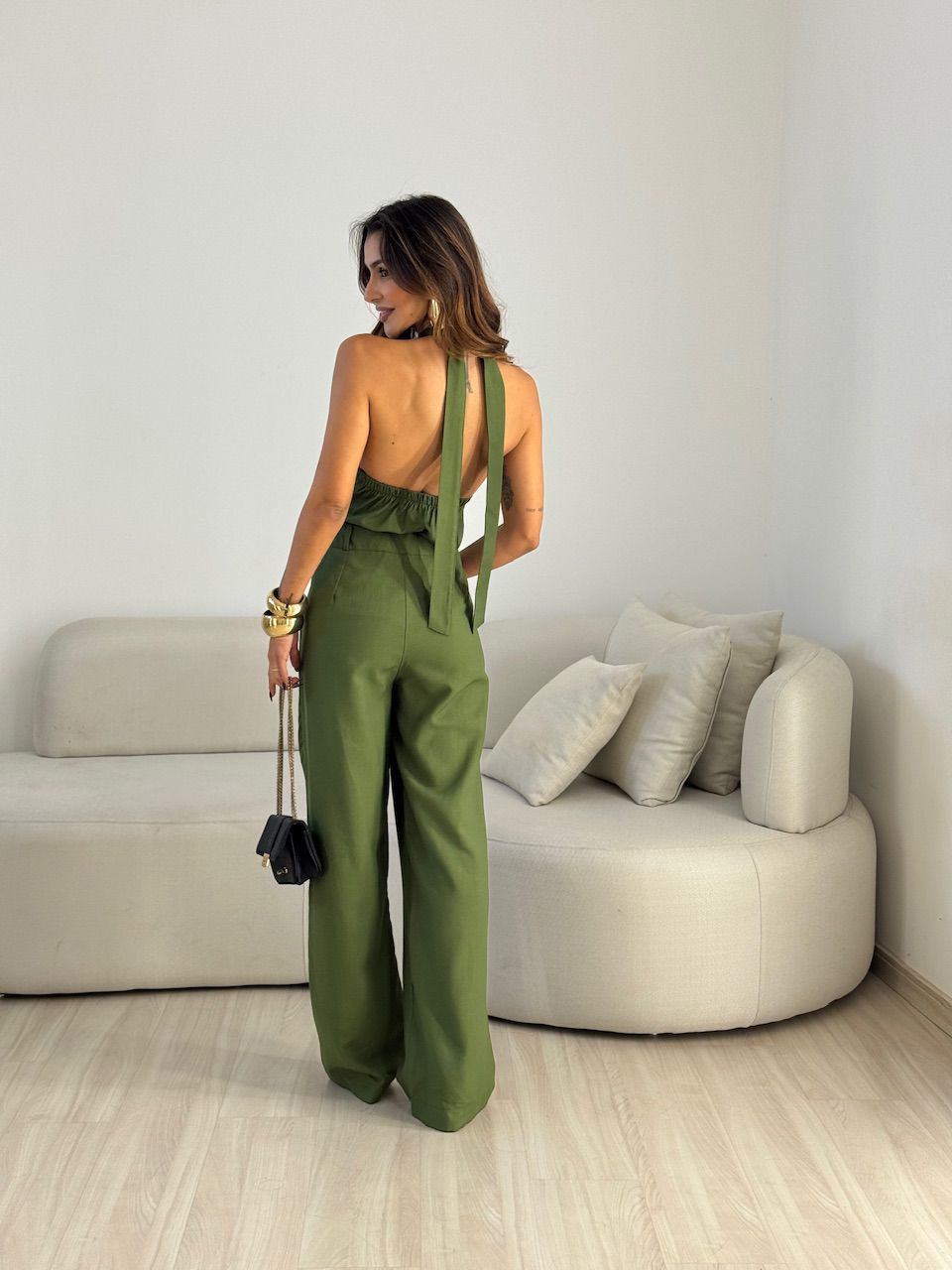 CONJUNTO GISELE FRENTE ÚNICA VERDE