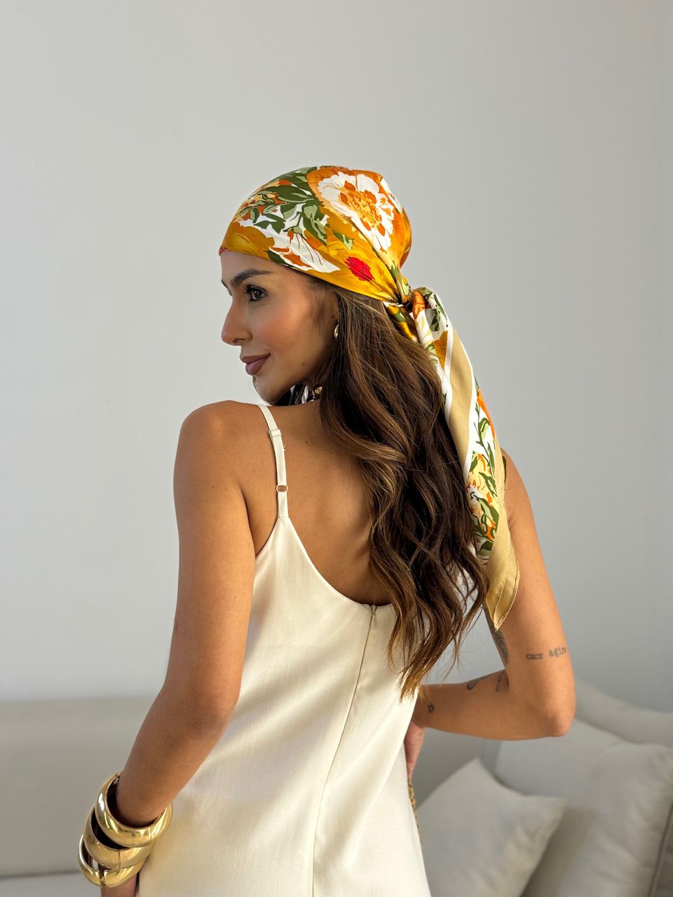 MACACÃO ANITA ALÇA MARFIM