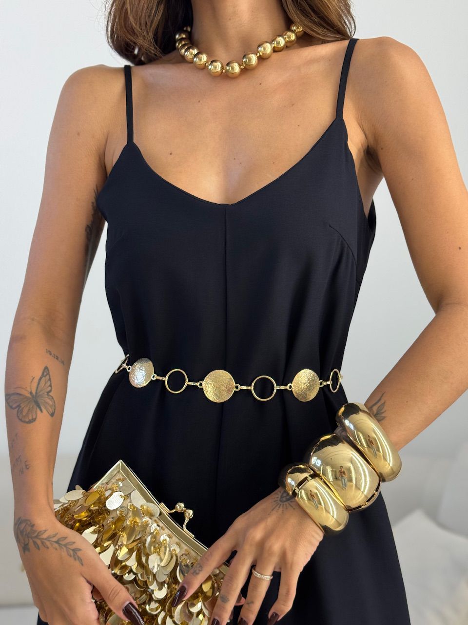 MACACÃO ANITA ALÇA PRETO