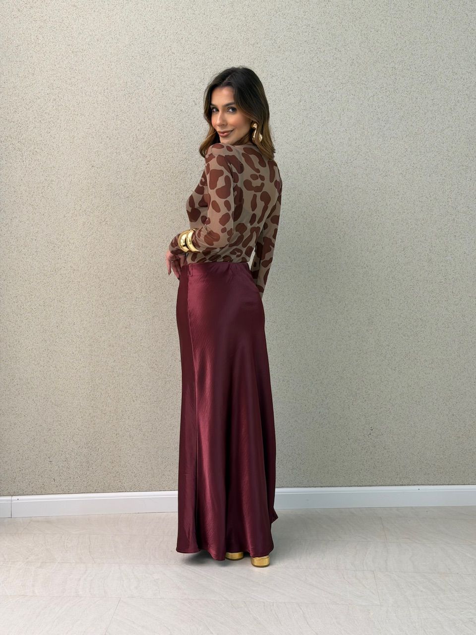 SAIA LORENA ACETINADA VINHO