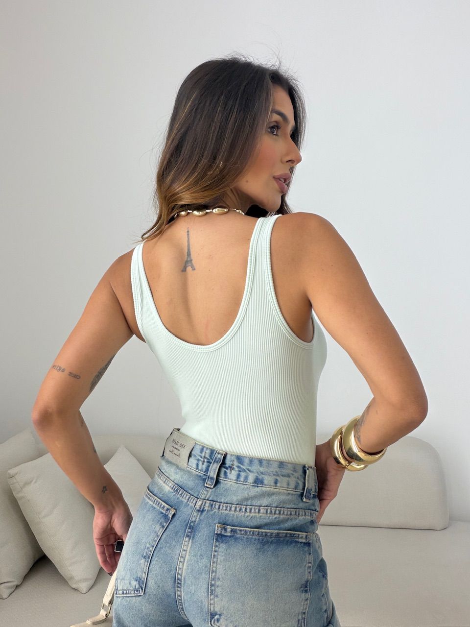 BODY LUCY CANELADO MENTA