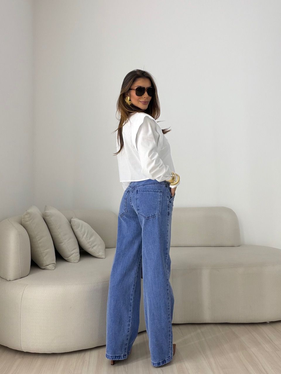 CAMISA NAYARA CROPPED OFF