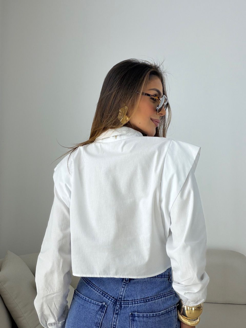 CAMISA NAYARA CROPPED OFF