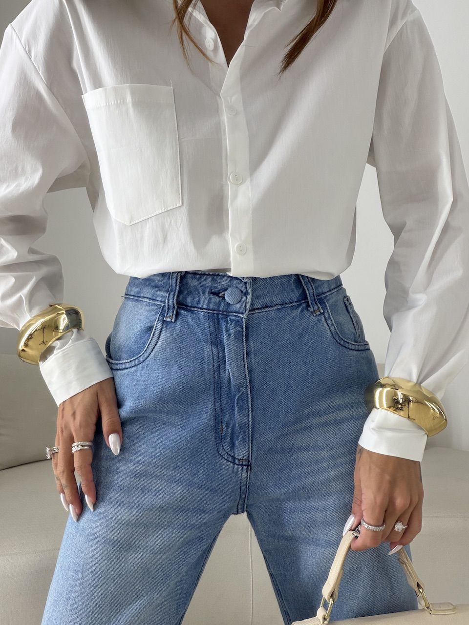 CALÇA IVONE JEANS clara