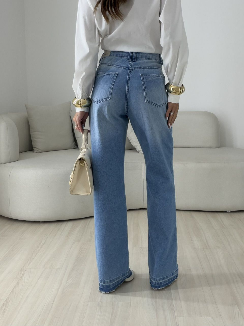 CALÇA IVONE JEANS clara