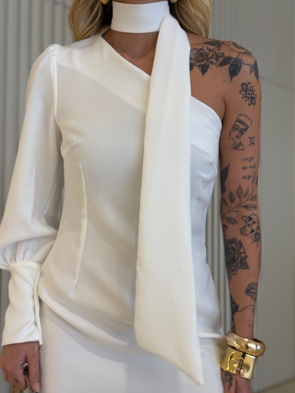 VESTIDO ARIANE NULA MANGA OFF