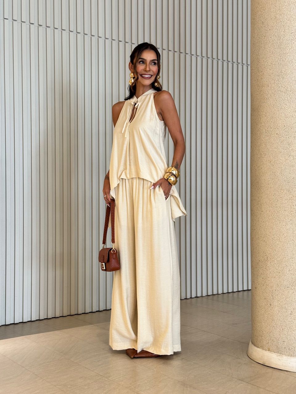 CONJUNTO ANA VITÓRIA FRENTE ÚNICA AREIA - 00725701... - CAROLLA FERRARO