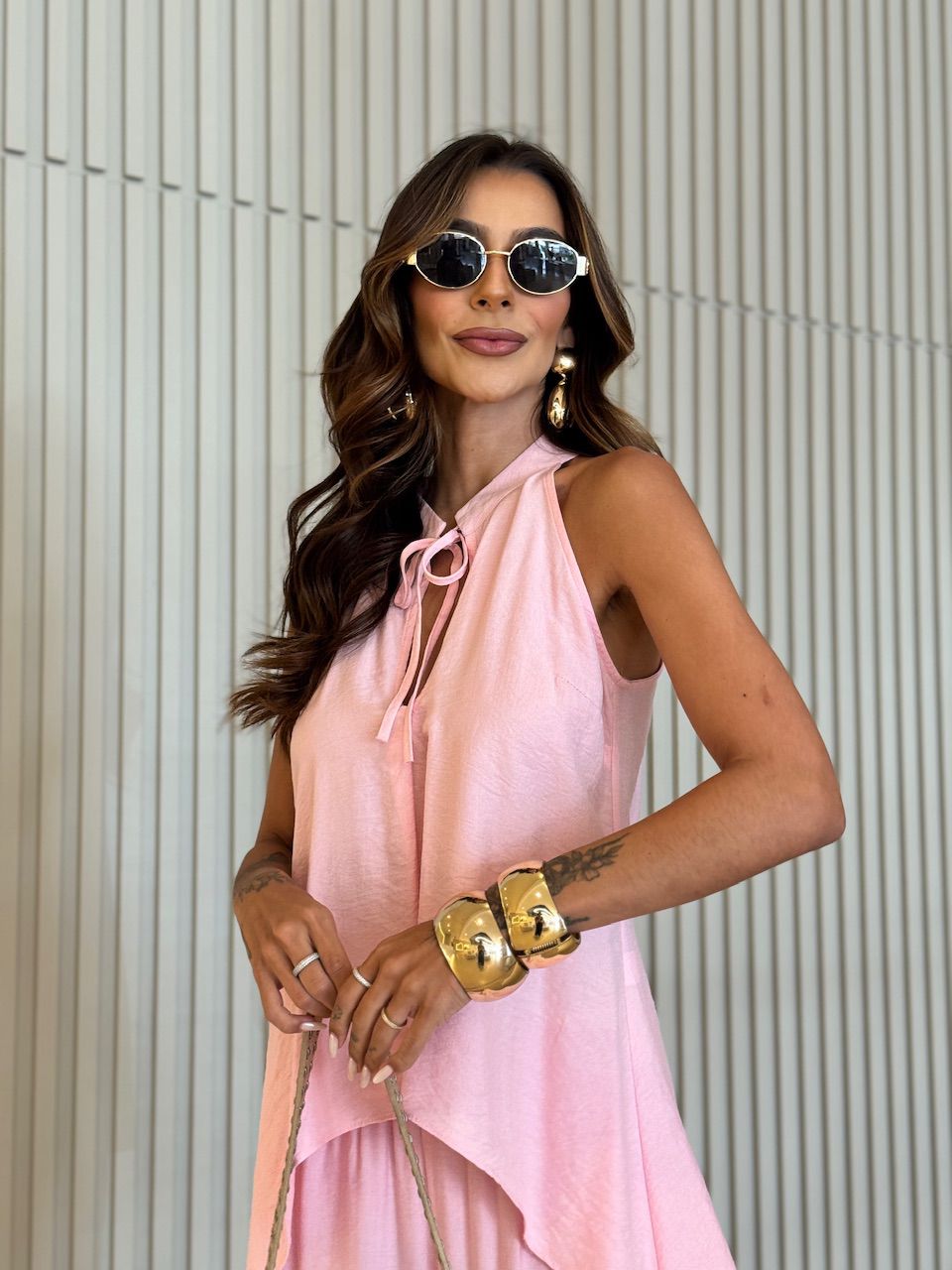 CONJUNTO ANA VITÓRIA FRENTE ÚNICA Rosa