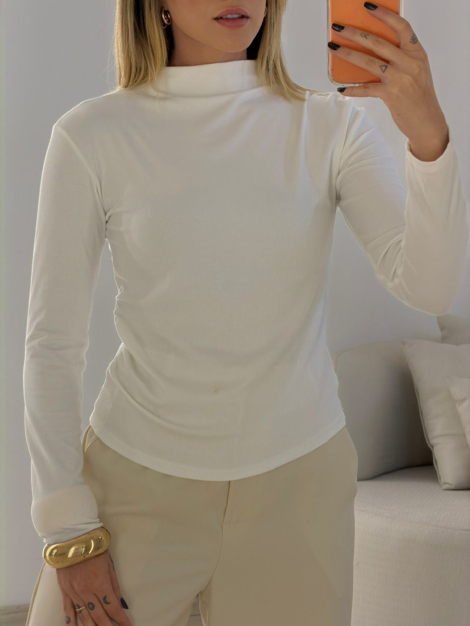 BLUSA ANA LÍVIA MANGA LONGA OFF