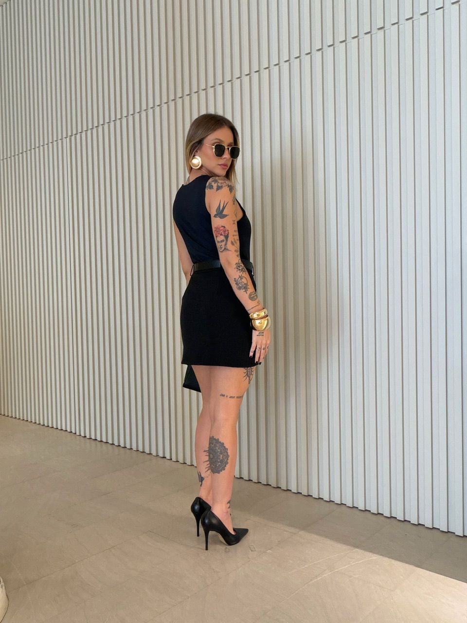 SAIA FÁTIMA CINTO PRETA