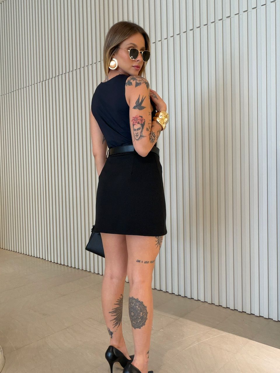 SAIA FÁTIMA CINTO PRETA