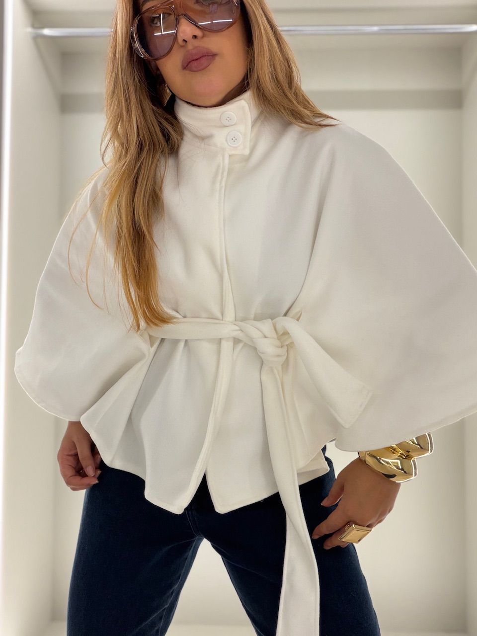 PONCHO PALOMA FAIXA OFF
