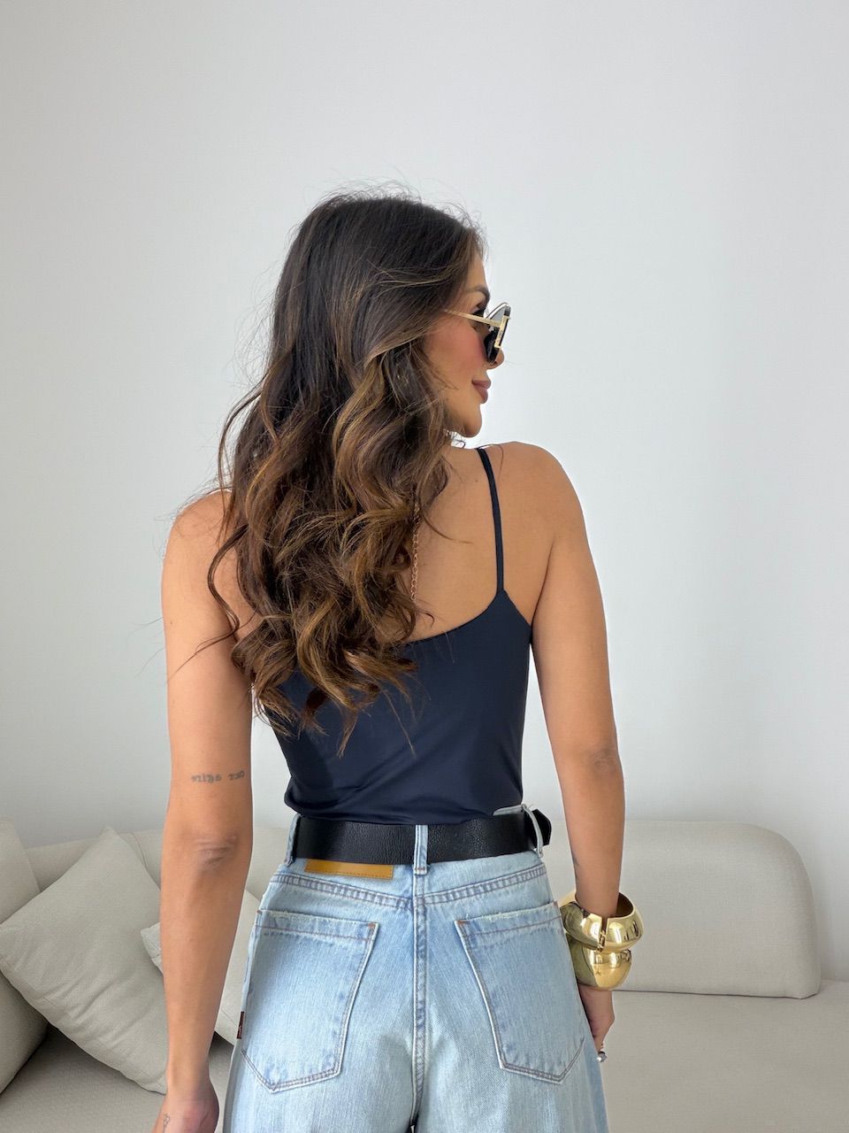 BLUSA SUZANE ALCINHA PRETA