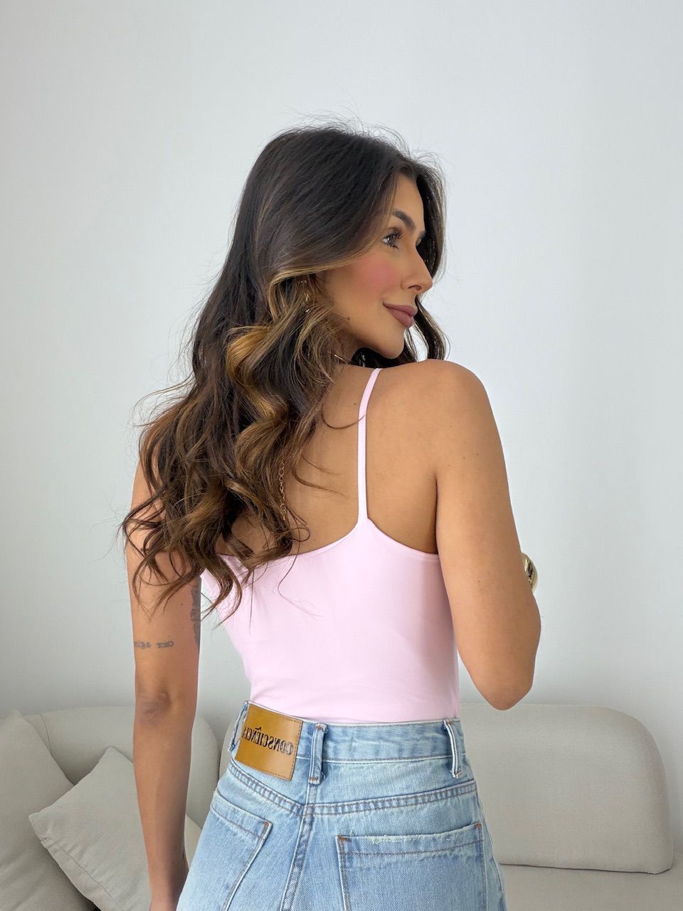 BLUSA SUZANE ALCINHA Rosa