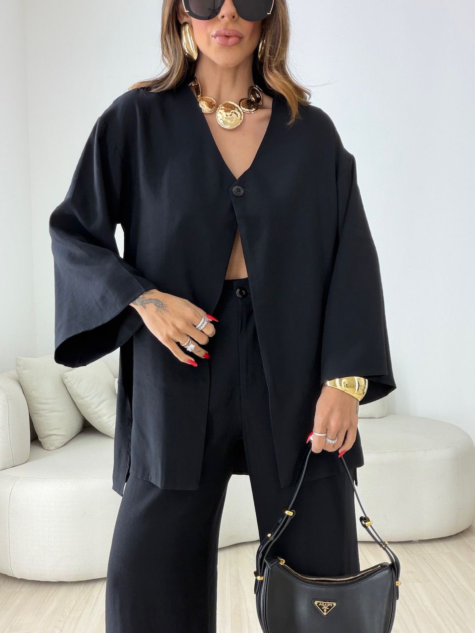 CONJUNTO ODETTE CALÇA PRETO
