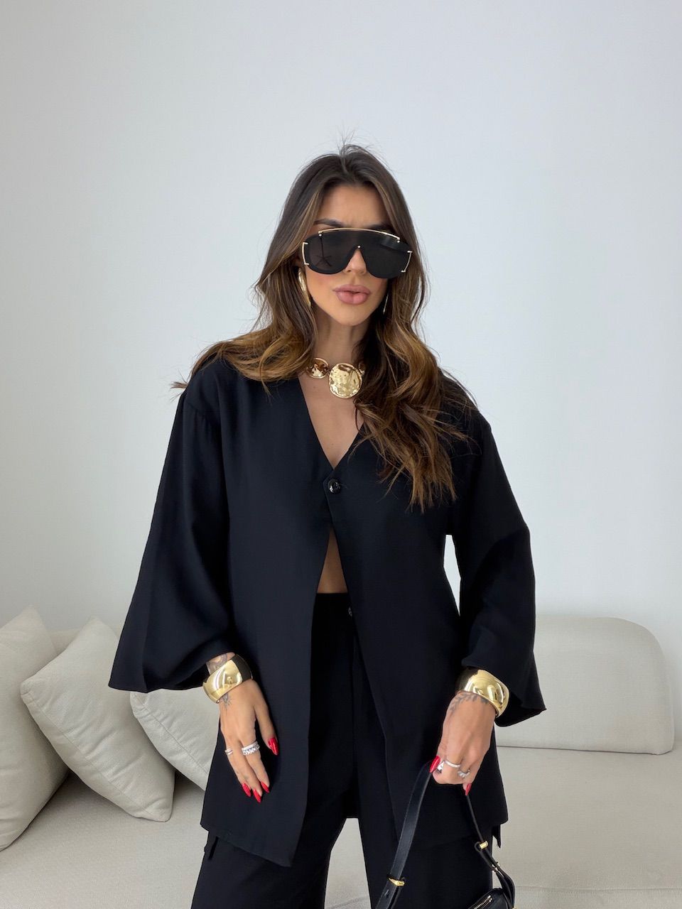 CONJUNTO ODETTE CALÇA PRETO