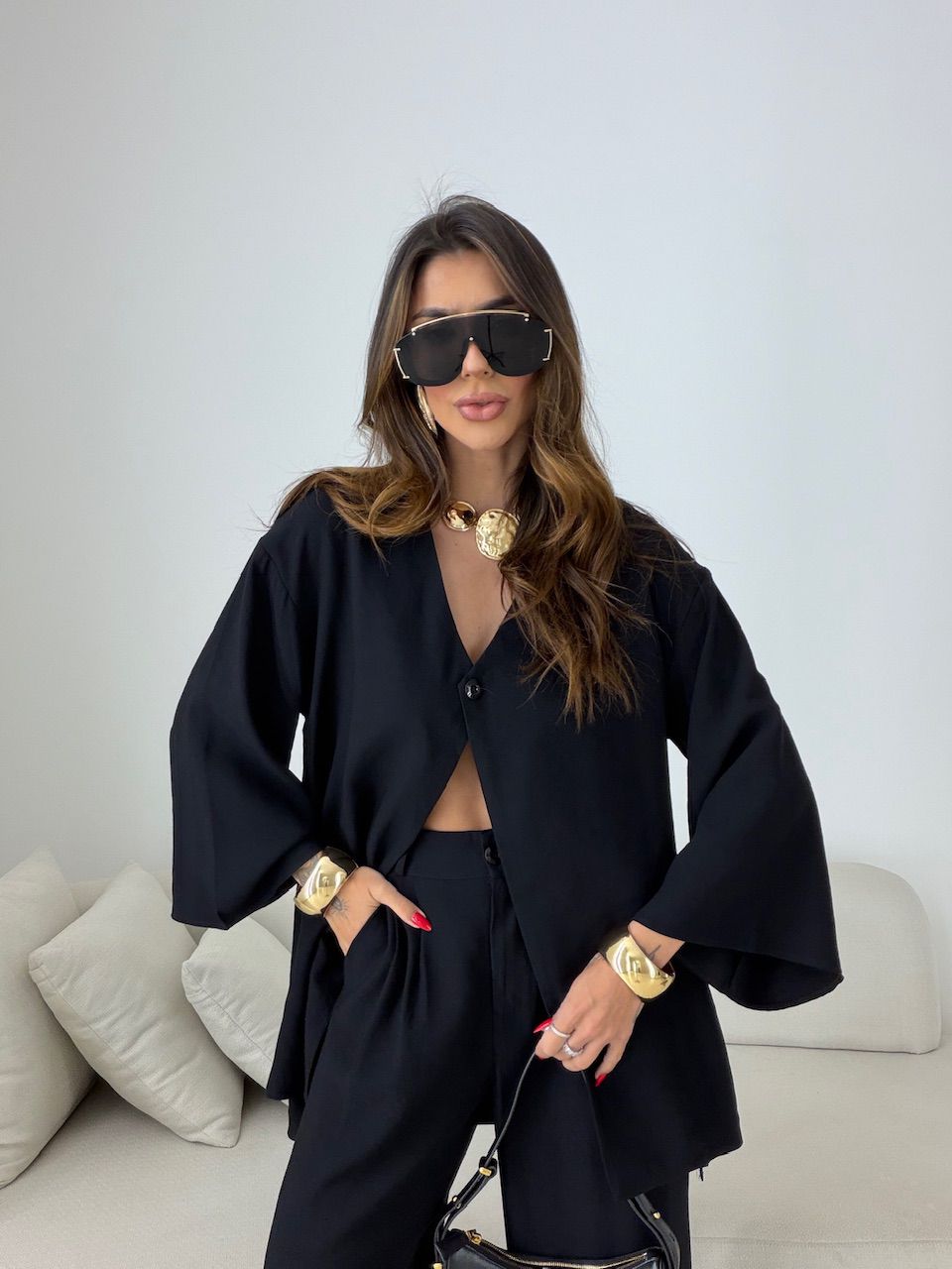 CONJUNTO ODETTE CALÇA PRETO