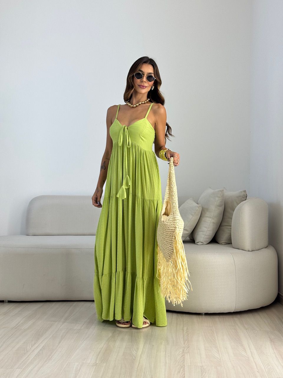 VESTIDO CECÍLIA ALCINHA LIMA