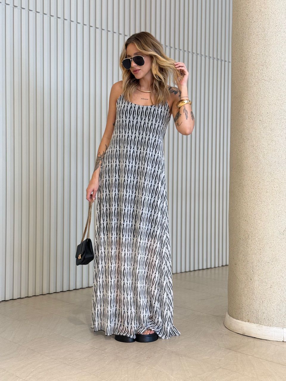 VESTIDO LUCIANA TULE SARDINHA OFF