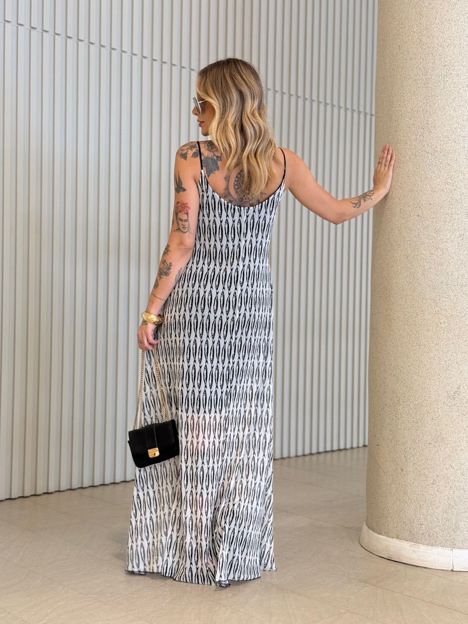 VESTIDO LUCIANA TULE SARDINHA OFF