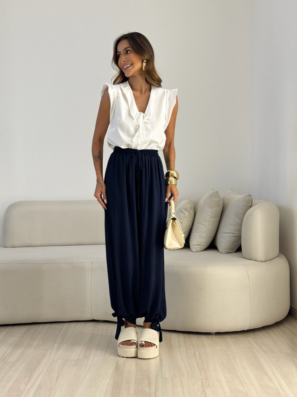 CALÇA CARLA ALADIM MARINHO