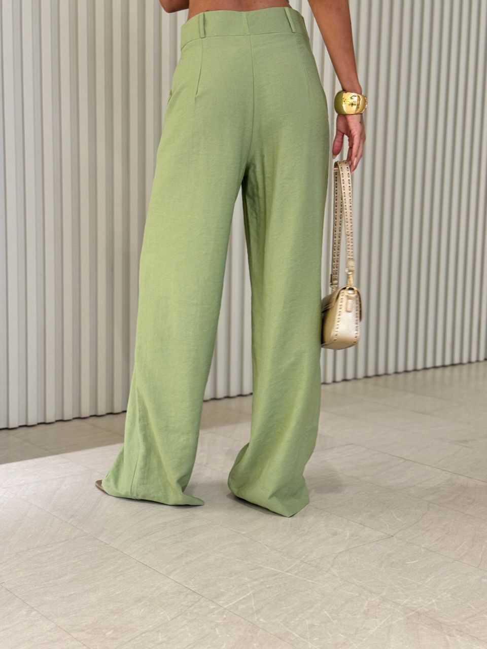 CONJUNTO ANGELA CALÇA VERDE