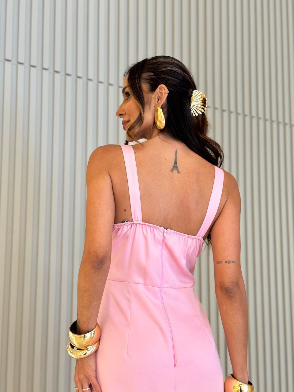 VESTIDO GIOVANA ALÇA ROSA