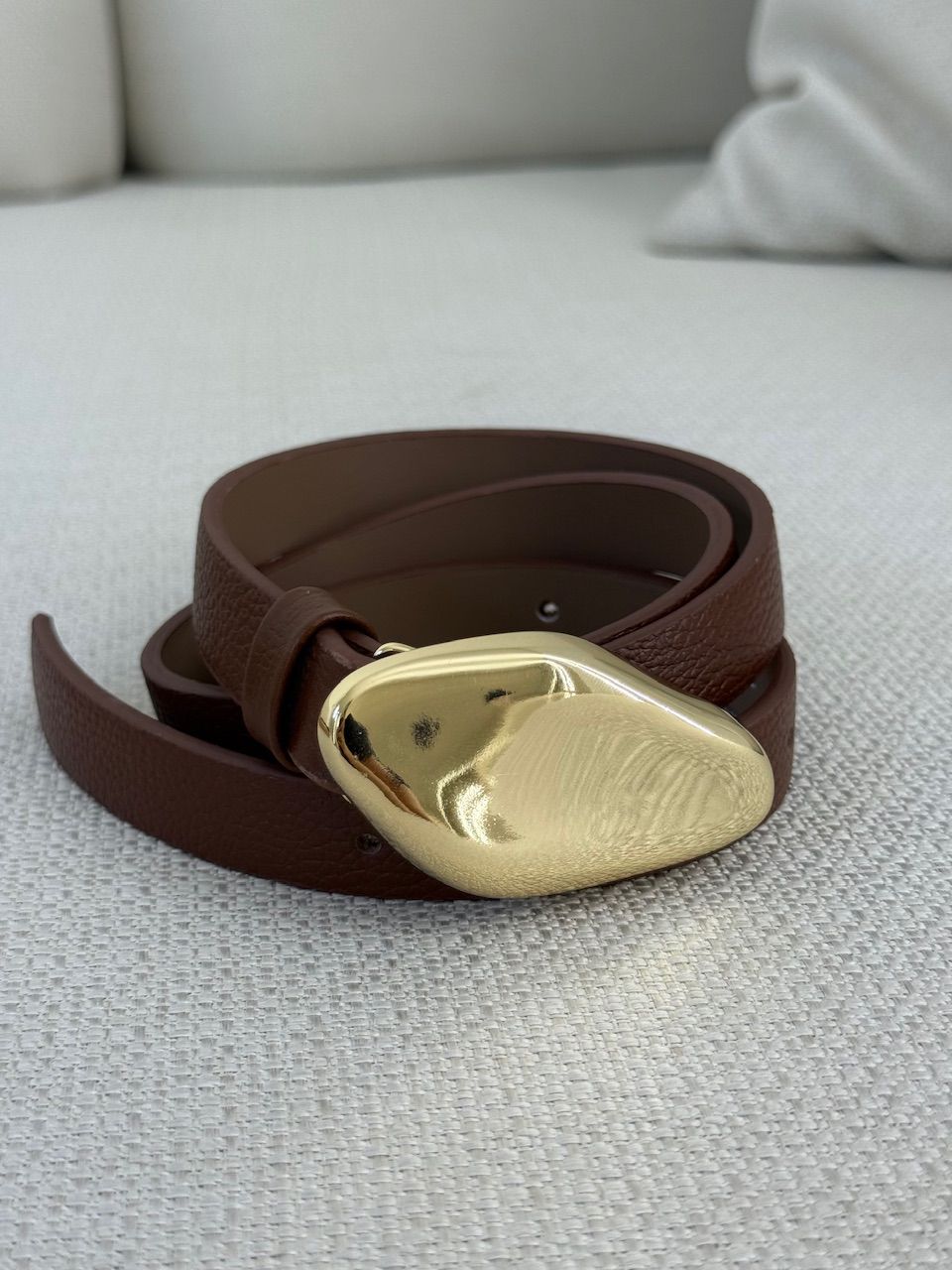 CINTO CAMILA FINO MARROM - 0074780054 - CAROLLA FERRARO