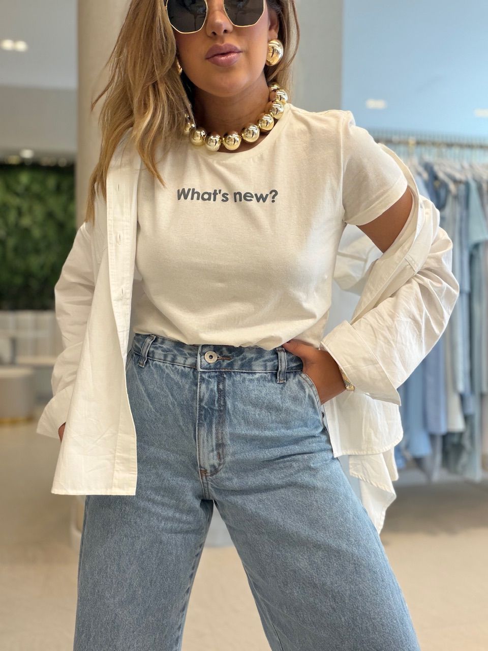 T-SHIRT LAILA BABY LOOK OFF - 0075100048 - CAROLLA FERRARO