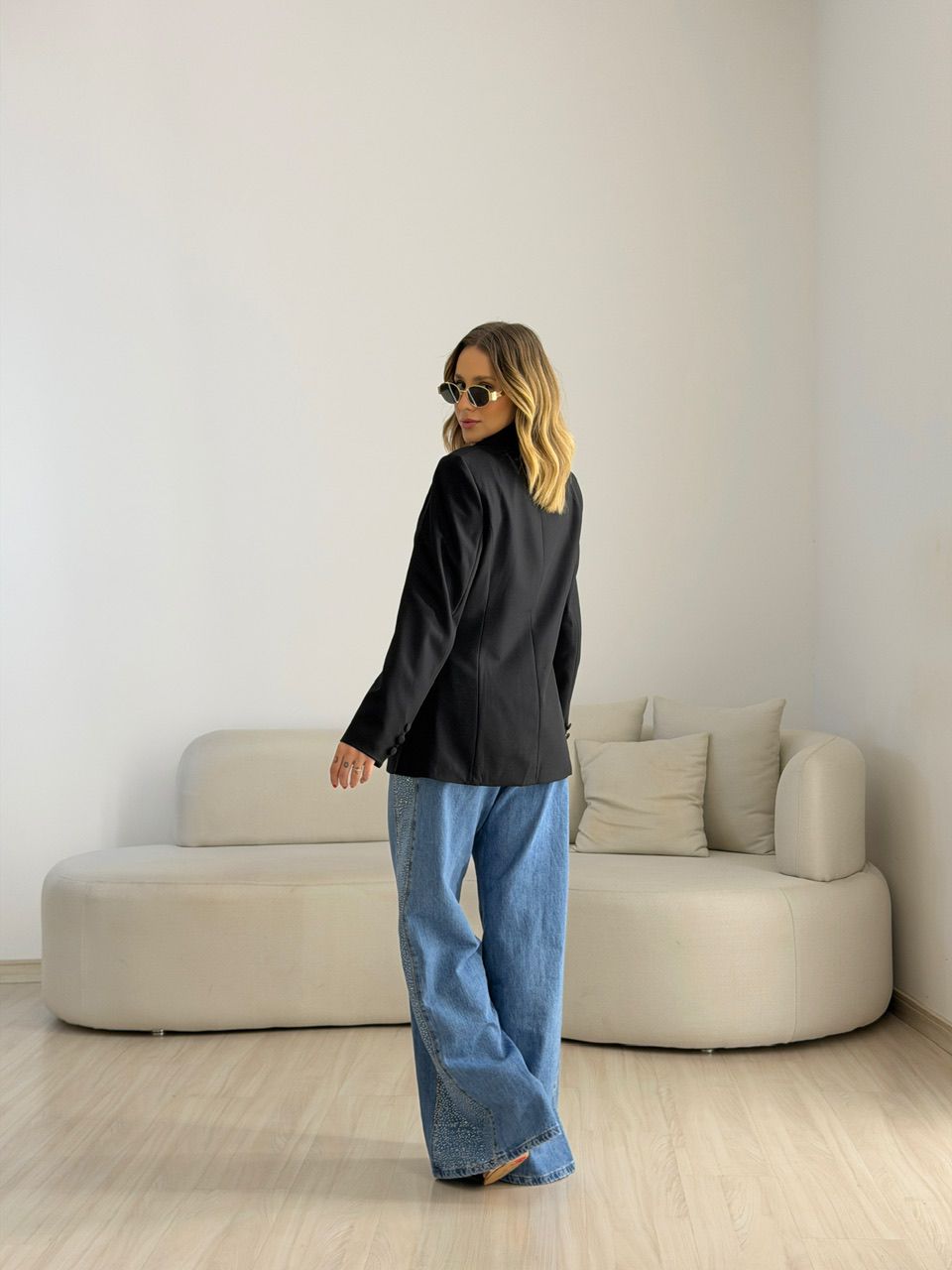 BLAZER JORDANA FORRADO PRETO