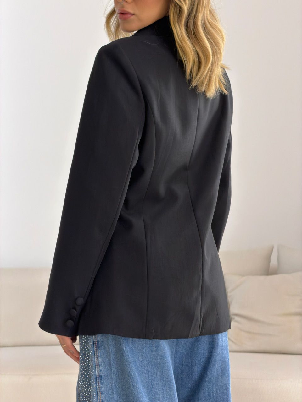 BLAZER JORDANA FORRADO PRETO