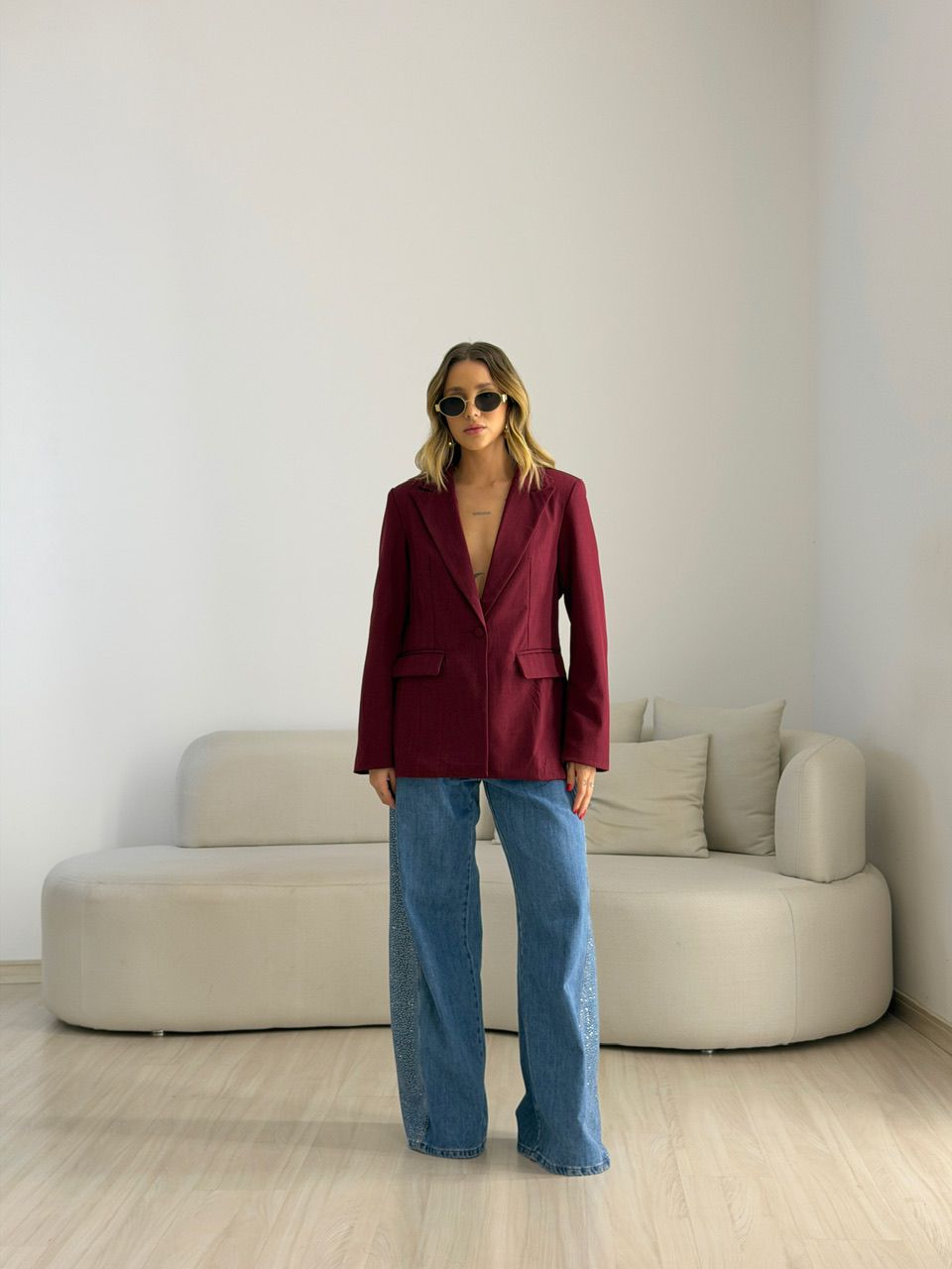 BLAZER JORDANA FORRADO VINHO