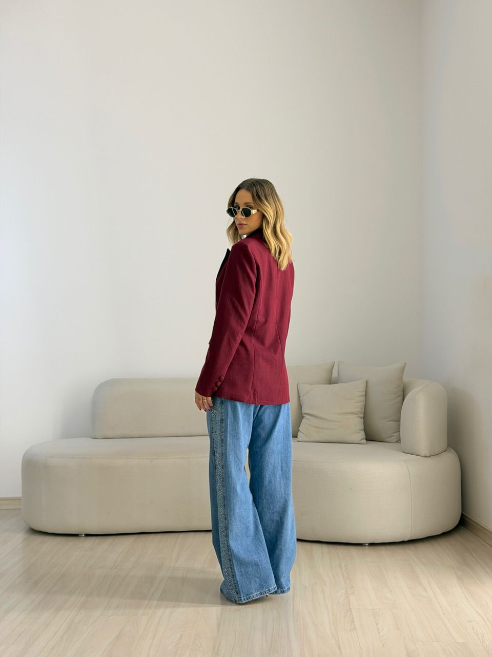 BLAZER JORDANA FORRADO VINHO